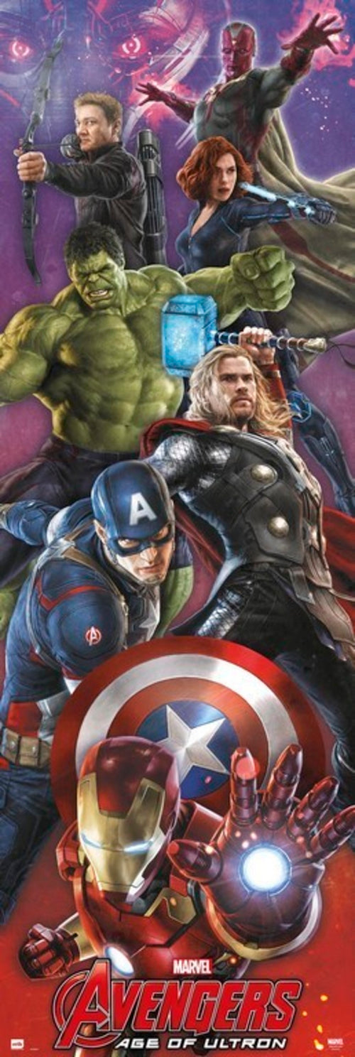 Grupo Erik PPGE8005 Marvel Avengers Age Of Ultron Poster 53X158cm | Yourdecoration.it
