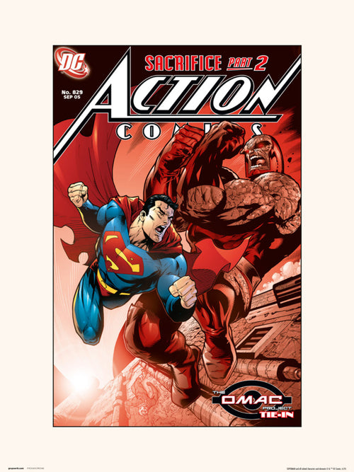 grupo erik dc action comics 829 stampa artistica 30x40cm | Yourdecoration.it