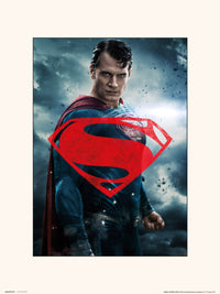grupo erik dc batman v superman superman glyph stampa artistica 30x40cm | Yourdecoration.it