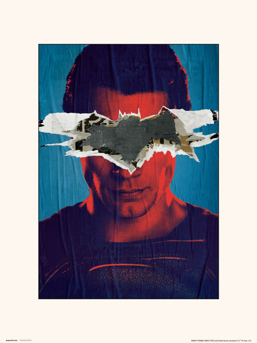 grupo erik dc batman v superman superman stampa artistica 30x40cm | Yourdecoration.it