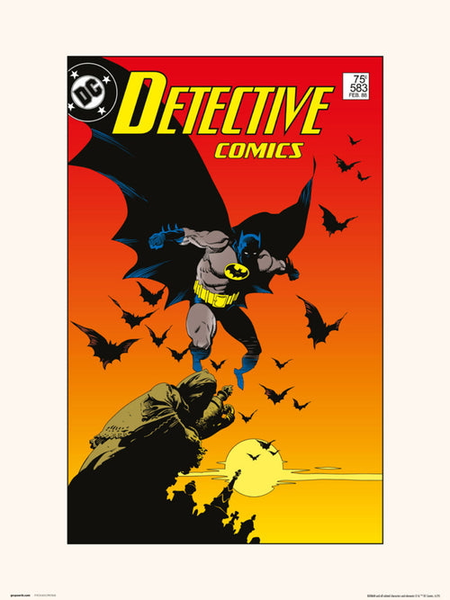 grupo erik dc detective comics 583 stampa artistica 30x40cm | Yourdecoration.it
