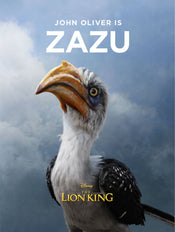 grupo erik disney lion king zazu stampa artistica 30x40cm | Yourdecoration.it
