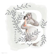 grupo erik disney the jungle book stampa artistica 30x30cm | Yourdecoration.it