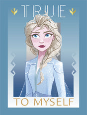 grupo erik frozen true to myself stampa artistica 30x40cm | Yourdecoration.it