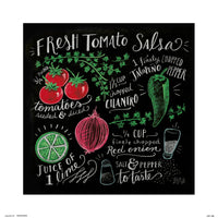 grupo erik lily and val fresh tomata salsa stampa artistica 30x30cm | Yourdecoration.it
