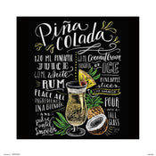 grupo erik lily and val pina colada stampa artistica 30x30cm | Yourdecoration.it