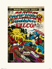 grupo erik marvel captain america 205 stampa artistica 30x40cm | Yourdecoration.it