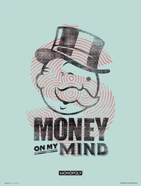 grupo erik monopoly money on my mind stampa artistica 30x40cm | Yourdecoration.it