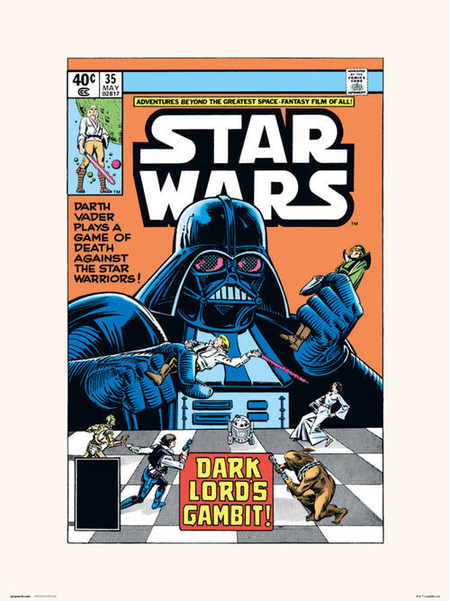grupo erik star wars 35 dark lords gambit stampa artistica 30x40cm | Yourdecoration.it