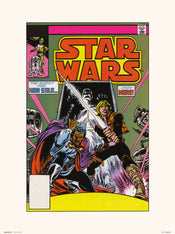 grupo erik star wars 71 return to stenos stampa artistica 30x40cm | Yourdecoration.it
