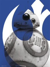 grupo erik star wars episode ix bb 8 stampa artistica 30x40cm | Yourdecoration.it