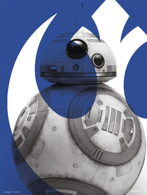 grupo erik star wars episode ix bb 8 stampa artistica 30x40cm | Yourdecoration.it