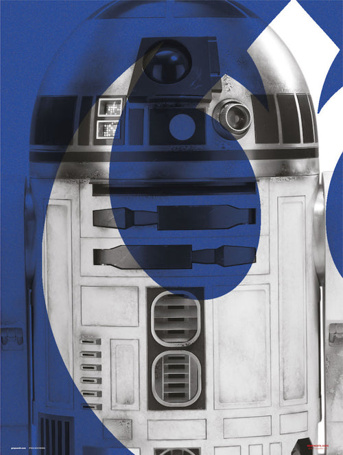 grupo erik star wars episode ix r2 d2 stampa artistica 30x40cm | Yourdecoration.it