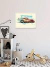komar wb183 50x40h cars lightning mcqueen stampa artistica 50x40cm sfeer | Yourdecoration.it