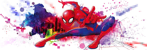komar_vlies_carta da parati_4_4123_Spider_Man_Graffiti_Art | Yourdecoration.it