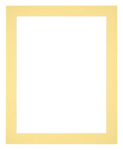Passepartout Dimensione Cornice 20x25 cm - Formato Immagine 9x13 cm - Giallo