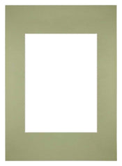 Passepartout Dimensione Cornice 20x28 cm - Formato Immagine 13x18 cm - Menta Verde