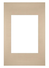 Passepartout Dimensione Cornice 20x30 cm - Formato Immagine 13x18 cm - Beige