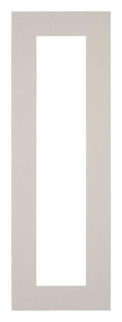 Passepartout Dimensione Cornice 33x98 cm - Formato Immagine 20x80 cm - Granito Grigio