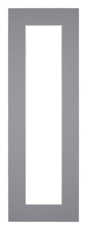 Passepartout Dimensione Cornice 33x98 cm - Formato Immagine 20x80 cm - Grigio