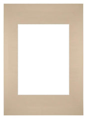 Passepartout Dimensione Cornice 21x29 7 cm - A4 Formato Immagine 13x18 cm - Beige