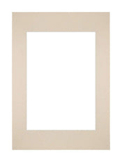 Passepartout 21x29,7 cm A4 - Apertura immagine 14,8x21 cm - Carnagione - Per cornici e foto