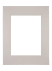 Passepartout Dimensione Cornice 28x35 cm - Formato Immagine 18x24 cm - Granito Grigio