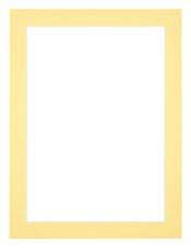 Passepartout Dimensione Cornice 36x48 cm - Formato Immagine 30x40 cm - Giallo