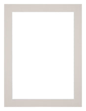 Passepartout Dimensione Cornice 36x48 cm - Formato Immagine 30x40 cm - Granito Grigio