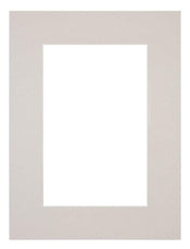 Passepartout 45x60 cm - Apertura immagine 30x45 cm - Granito Grigio - Per cornici e foto