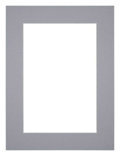 Passepartout Dimensione Cornice 75x98 cm - Formato Immagine 60x80 cm - Grigio