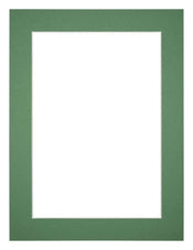 Passepartout 48x68 cm - Apertura immagine 40x50 cm - Foresta Verde - Per cornici e foto