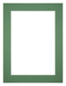 Passepartout 48x68 cm - Apertura immagine 40x50 cm - Foresta Verde - Per cornici e foto