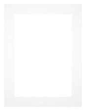 Passepartout Dimensione Cornice 46x61 cm - Formato Immagine 40x50 cm - Bianco