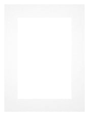 Passepartout Dimensione Cornice 45x60 cm - Formato Immagine 35x50 cm - Bianco