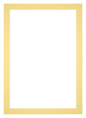Passepartout Dimensione Cornice 33x48 cm - Formato Immagine 20x40 cm - Giallo
