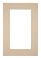 Passepartout Dimensione Cornice 62x93 cm - Formato Immagine 50x80 cm - Beige