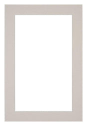 Passepartout Dimensione Cornice 62x93 cm - Formato Immagine 55x85 cm - Granito Grigio