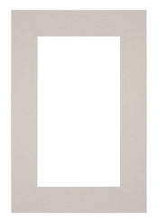 Passepartout Dimensione Cornice 61x91,5 cm - Formato Immagine 50x70 cm - Granito Grigio