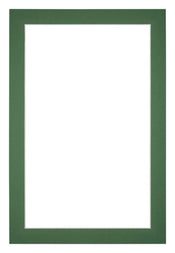 Passepartout 40x60 cm - Apertura immagine 35x55 cm - Foresta Verde - Per cornici e foto