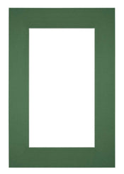 Passepartout 62x93 cm - Apertura immagine 50x80 cm - Foresta Verde - Per cornici e foto