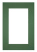 Passepartout 62x93 cm - Apertura immagine 50x80 cm - Foresta Verde - Per cornici e foto
