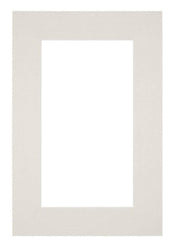 Passepartout 62x93 cm - Apertura immagine 50x80 cm - Grigio Chiaro - Per cornici e foto