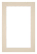 Passepartout 62x93 cm - Apertura immagine 55x85 cm - Carnagione - Per cornici e foto