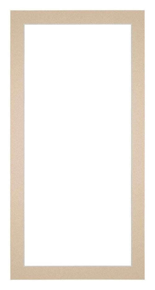 Passepartout 40x80 cm - Apertura immagine 35x75 cm - Beige - Per cornici e foto