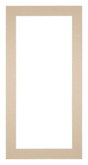 Passepartout Dimensione Cornice 45x80 cm - Formato Immagine 40x70 cm - Beige