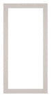 Passepartout 20x40 cm - Apertura immagine 15x20 cm - Granito Grigio - Per cornici e foto