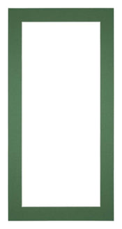Passepartout 45x80 cm - Apertura immagine 40x70 cm - Foresta Verde - Per cornici e foto