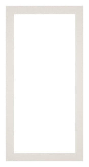 Passepartout 20x40 cm - Apertura immagine 15x20 cm - Grigio Chiaro - Per cornici e foto