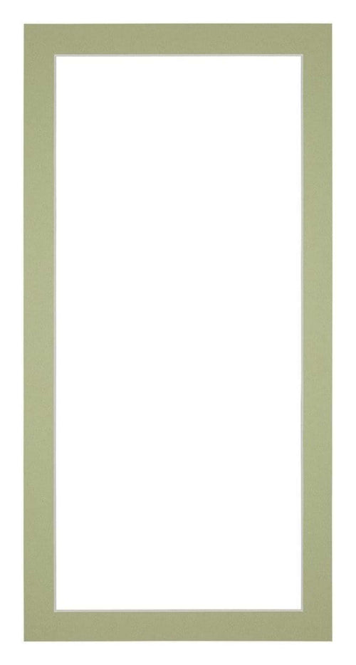 Passepartout Dimensione Cornice 20x40 cm - Formato Immagine 15x20 cm - Menta Verde